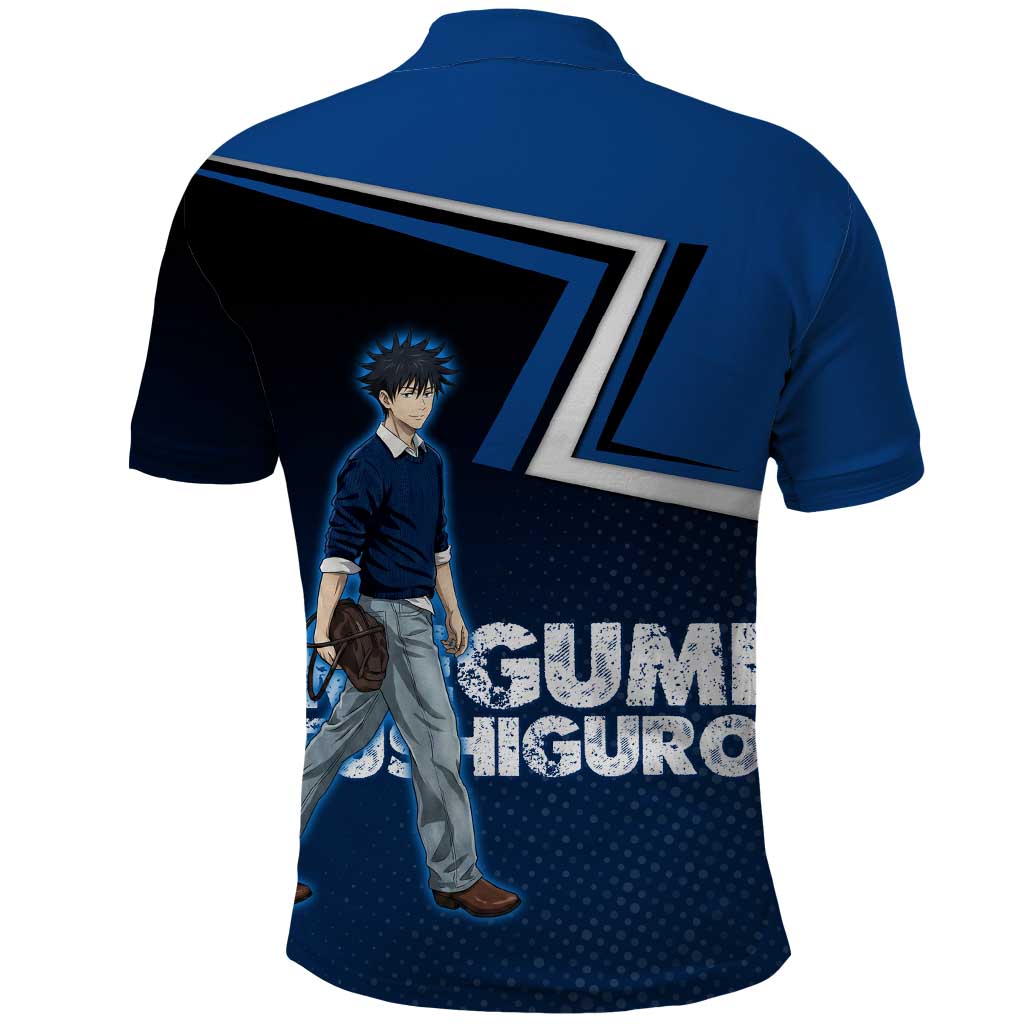 Megumi Fushiguro Polo Shirt Anime Pop Art Style