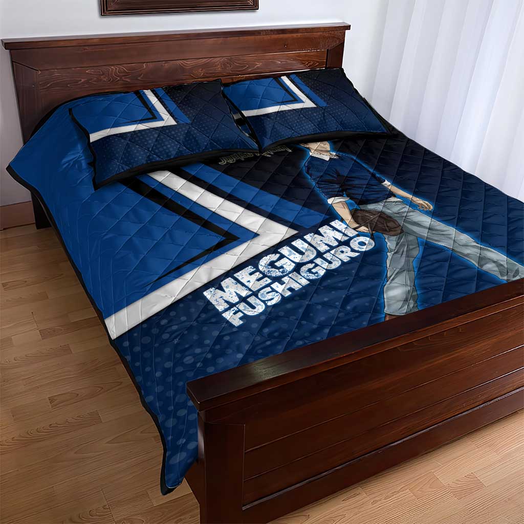 Megumi Fushiguro Quilt Bed Set Anime Pop Art Style