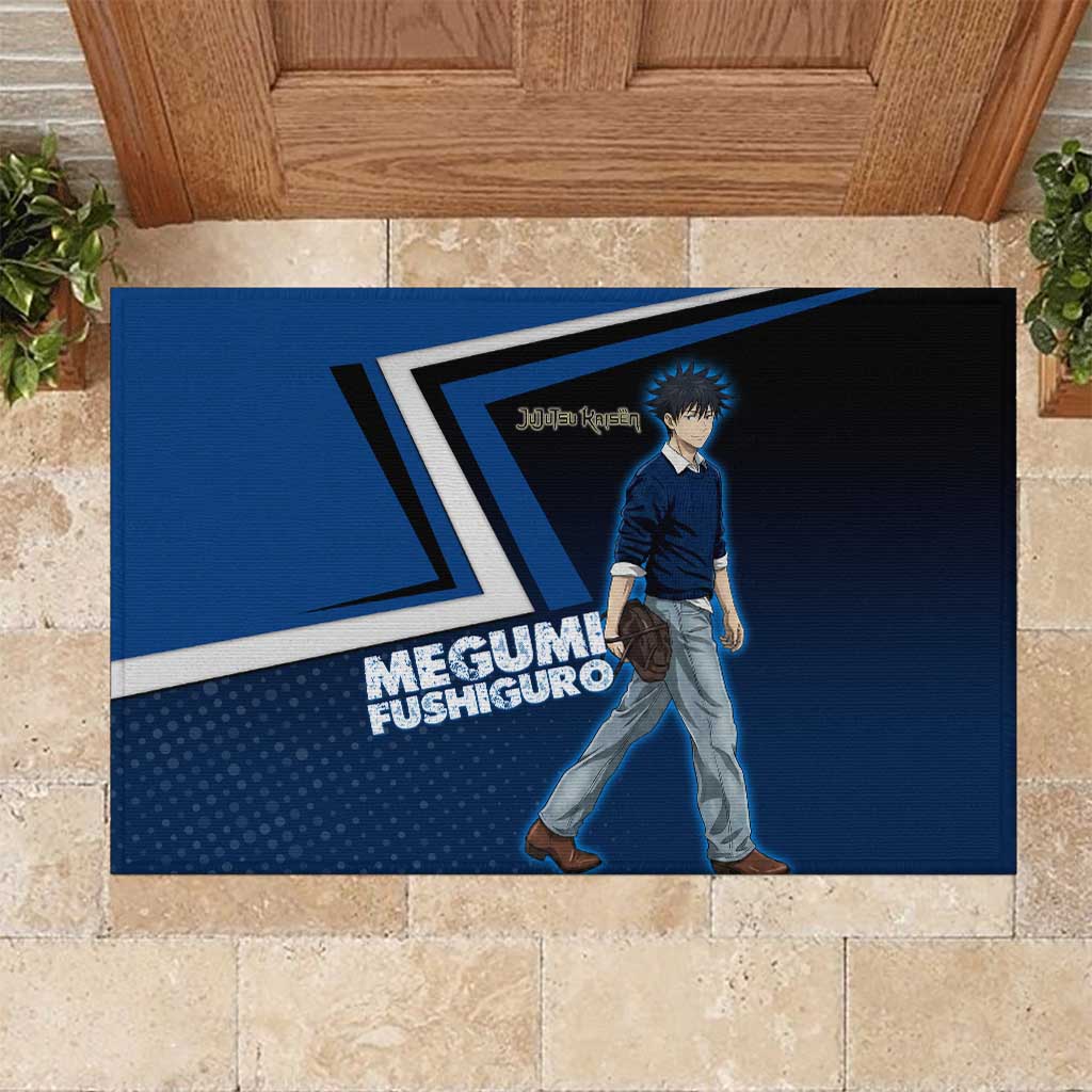 Megumi Fushiguro Rubber Doormat Anime Pop Art Style