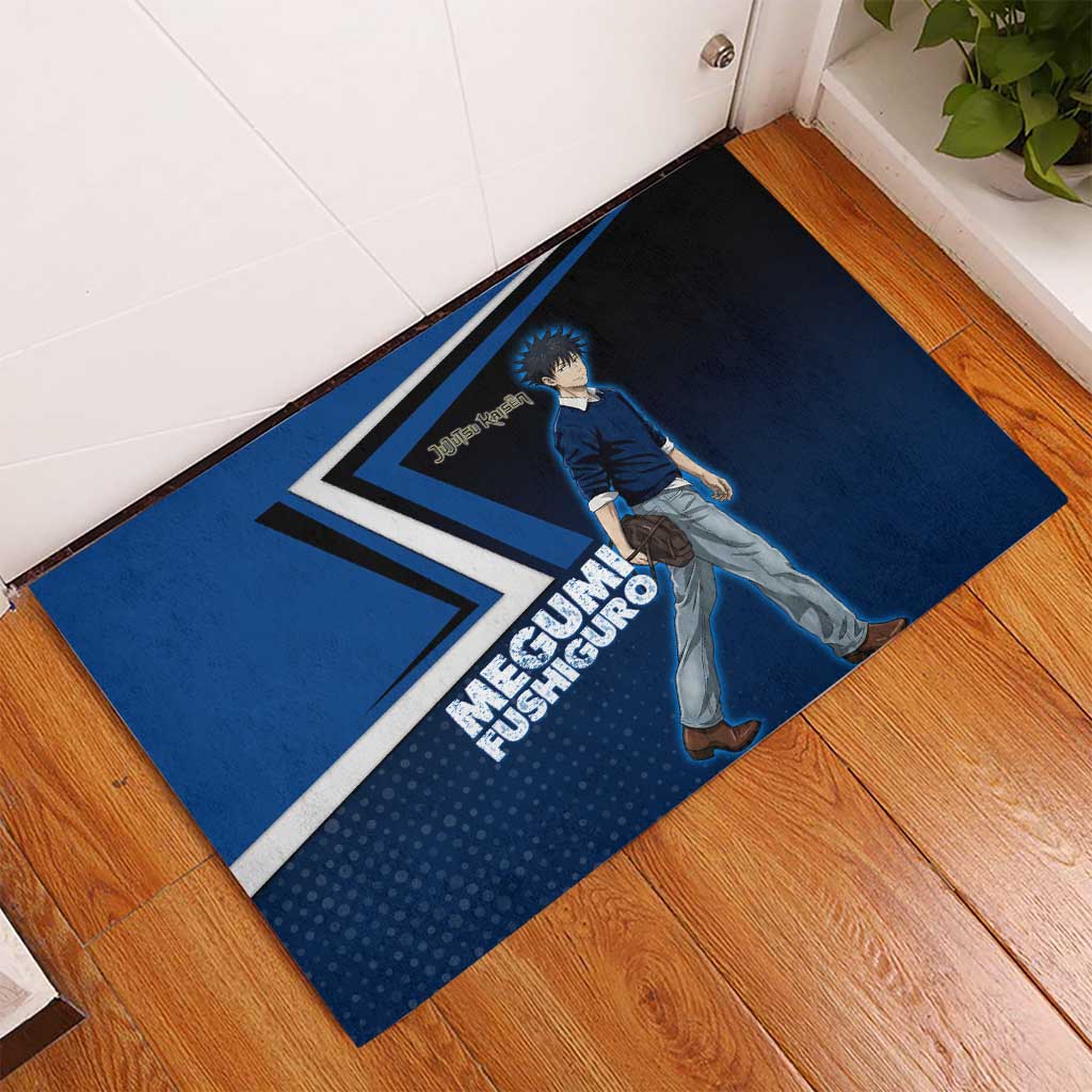 Megumi Fushiguro Rubber Doormat Anime Pop Art Style