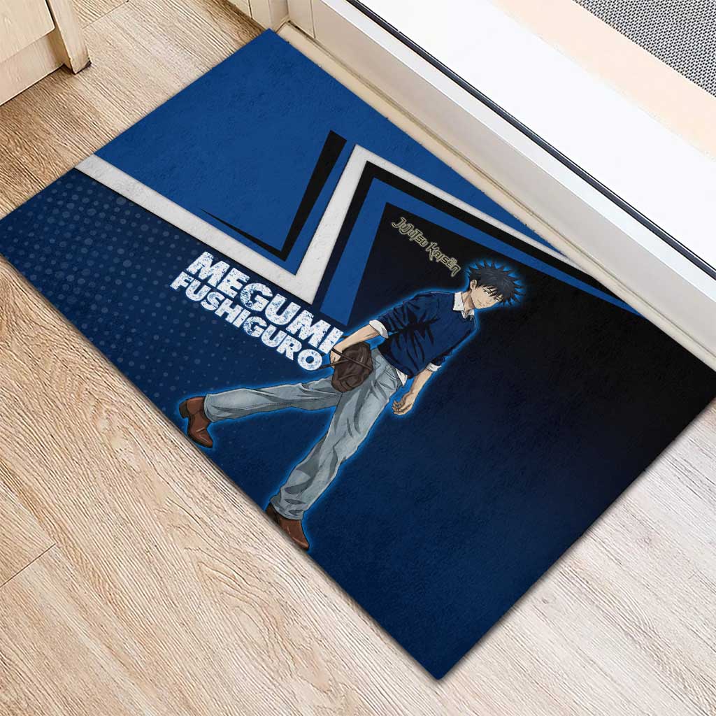 Megumi Fushiguro Rubber Doormat Anime Pop Art Style