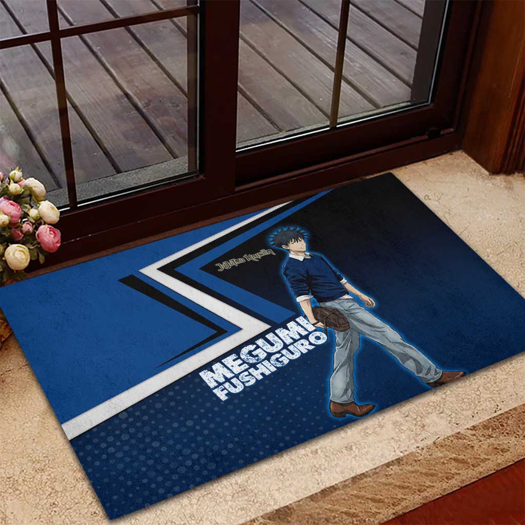 Megumi Fushiguro Rubber Doormat Anime Pop Art Style