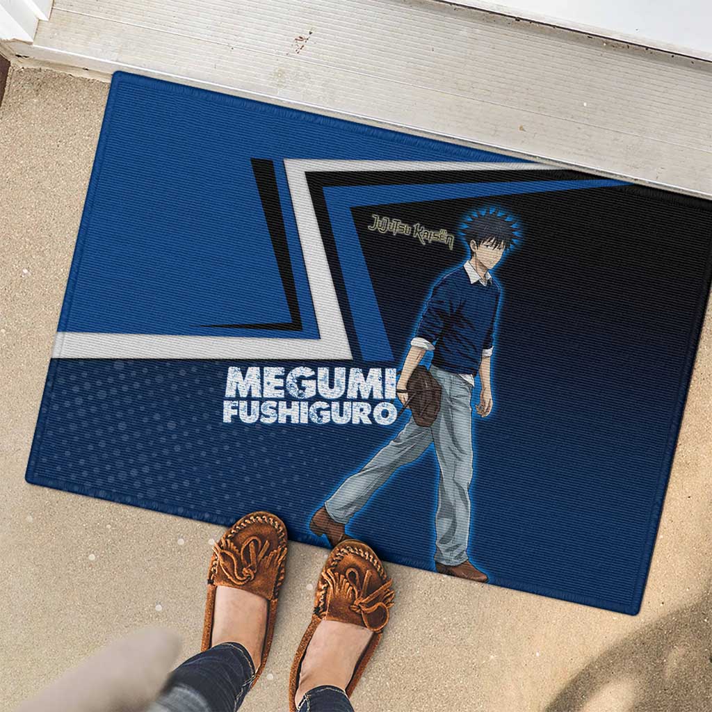 Megumi Fushiguro Rubber Doormat Anime Pop Art Style
