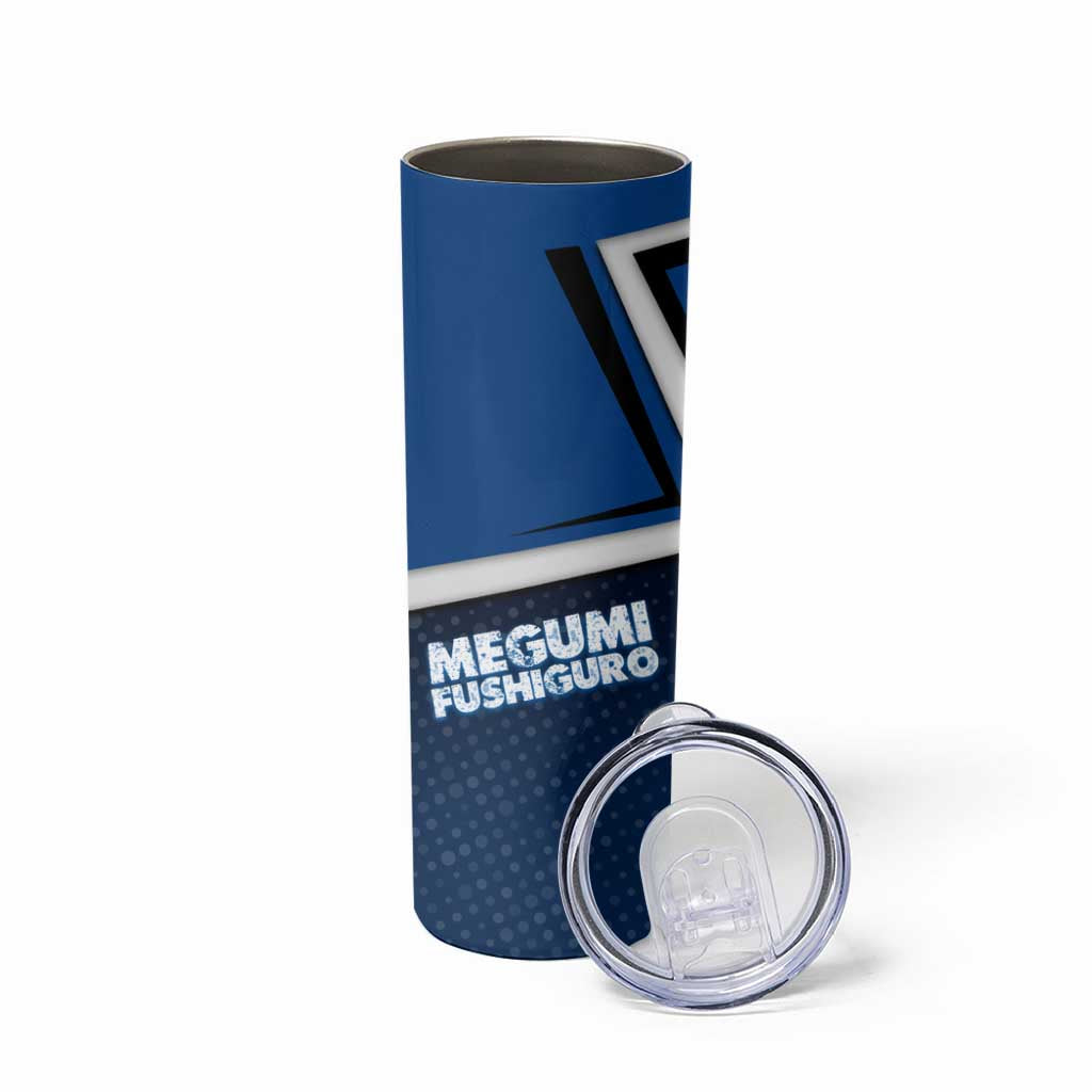 Megumi Fushiguro Skinny Tumbler Anime Pop Art Style
