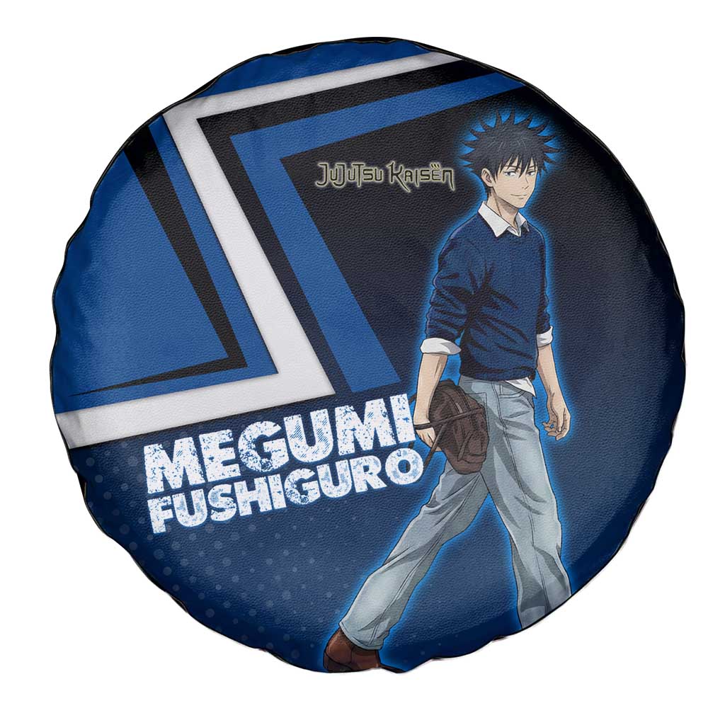 Megumi Fushiguro Spare Tire Cover Anime Pop Art Style