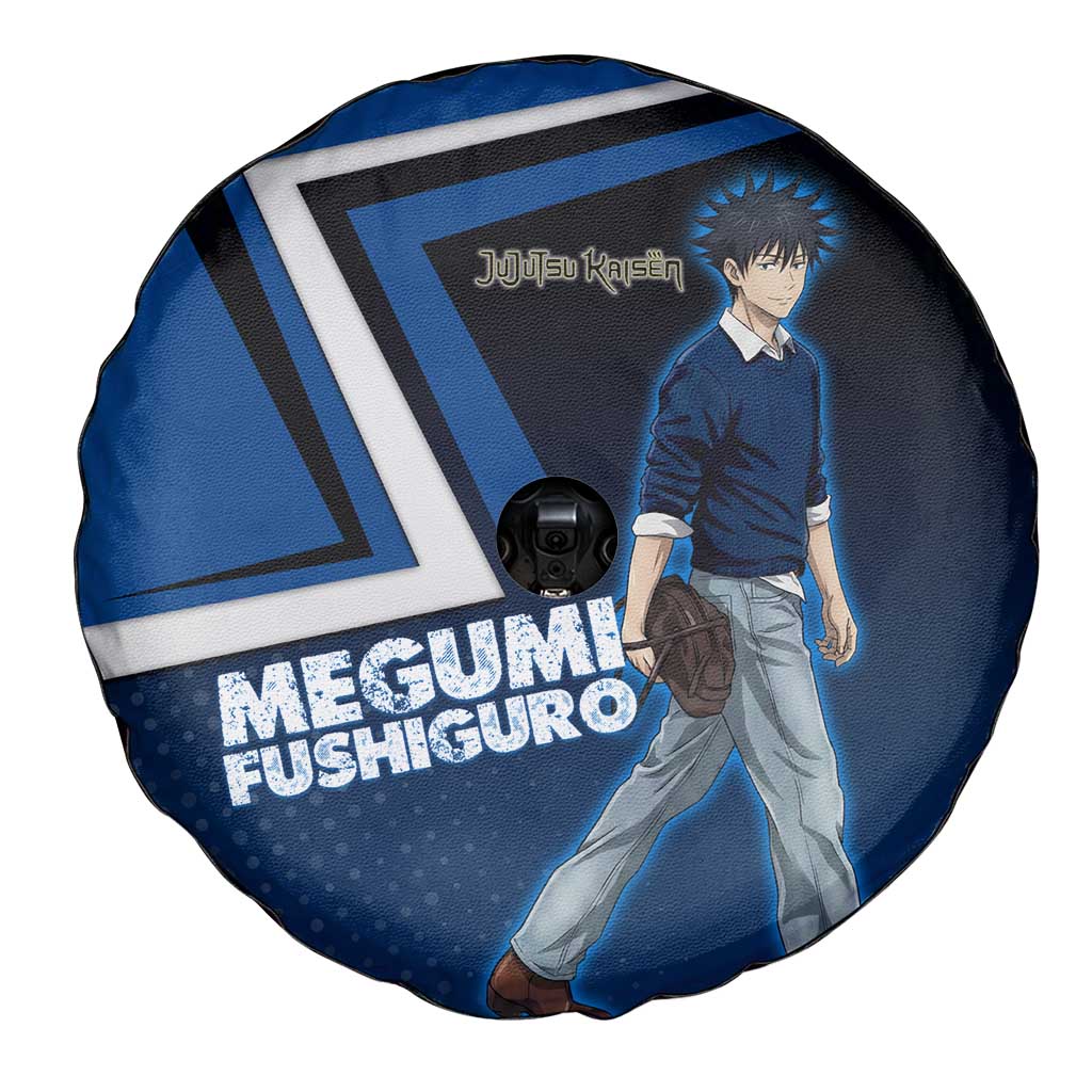 Megumi Fushiguro Spare Tire Cover Anime Pop Art Style
