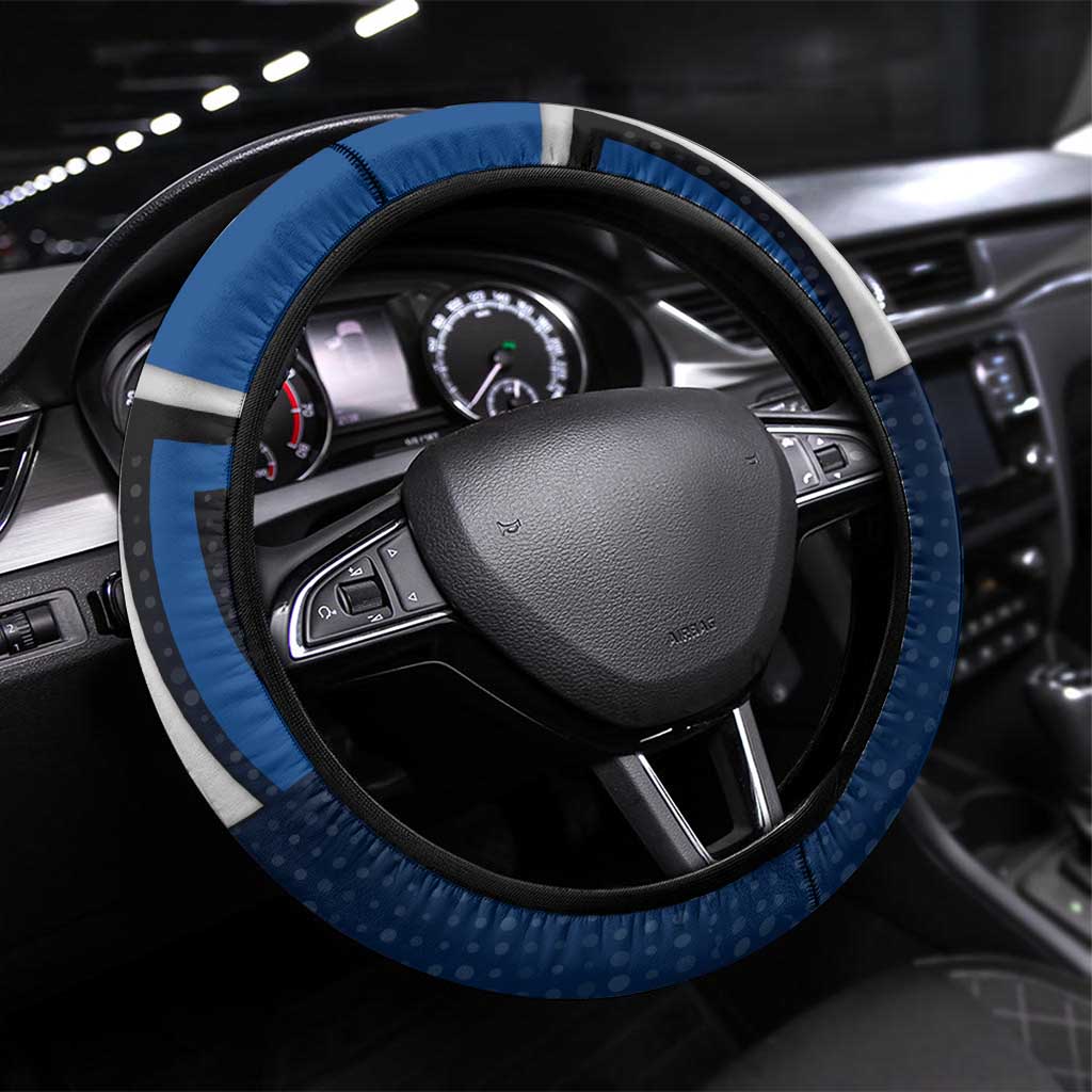 Megumi Fushiguro Steering Wheel Cover Anime Pop Art Style