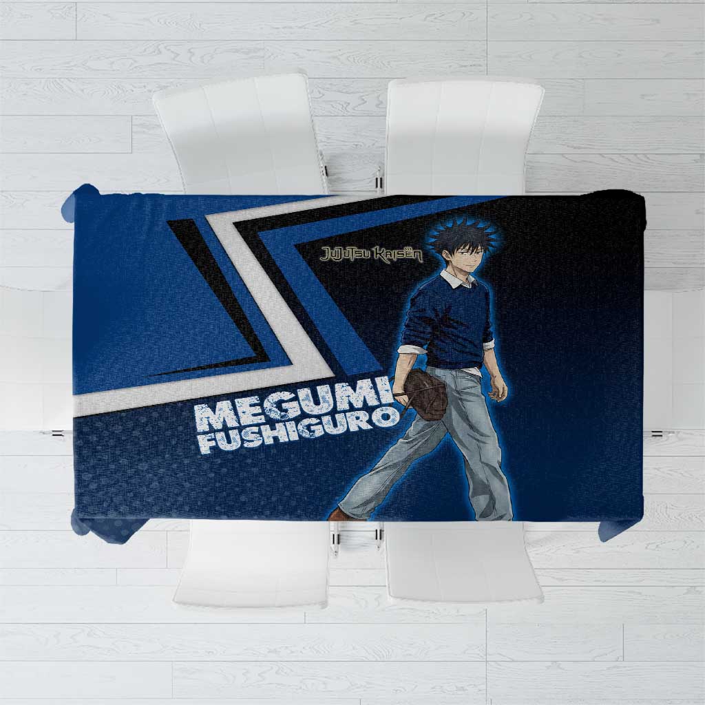 Megumi Fushiguro Tablecloth Anime Pop Art Style