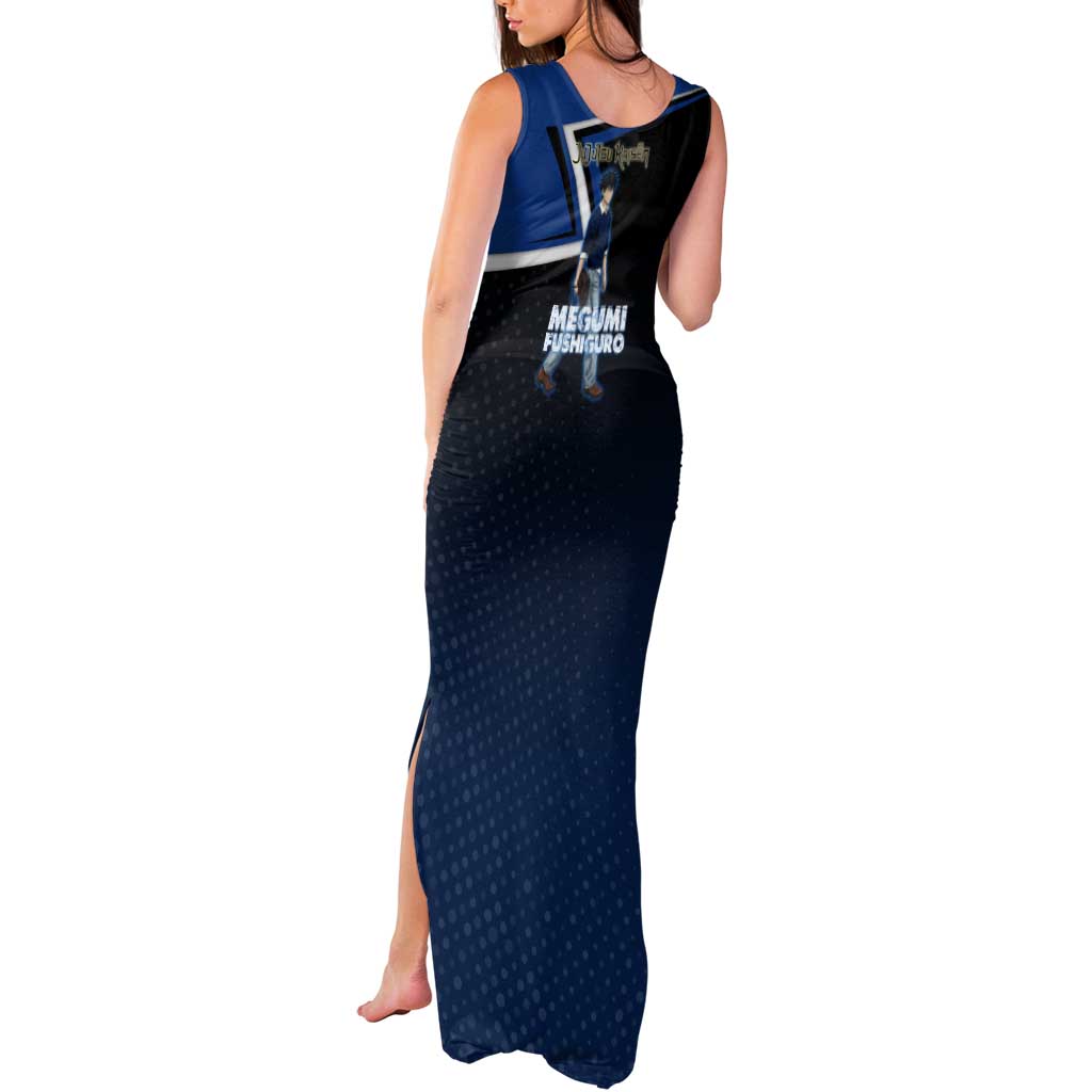 Megumi Fushiguro Tank Maxi Dress Anime Pop Art Style