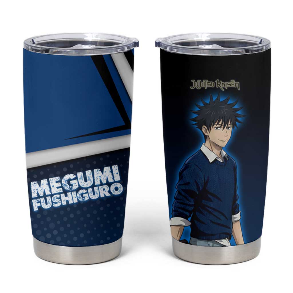 Megumi Fushiguro Tumbler Cup Anime Pop Art Style