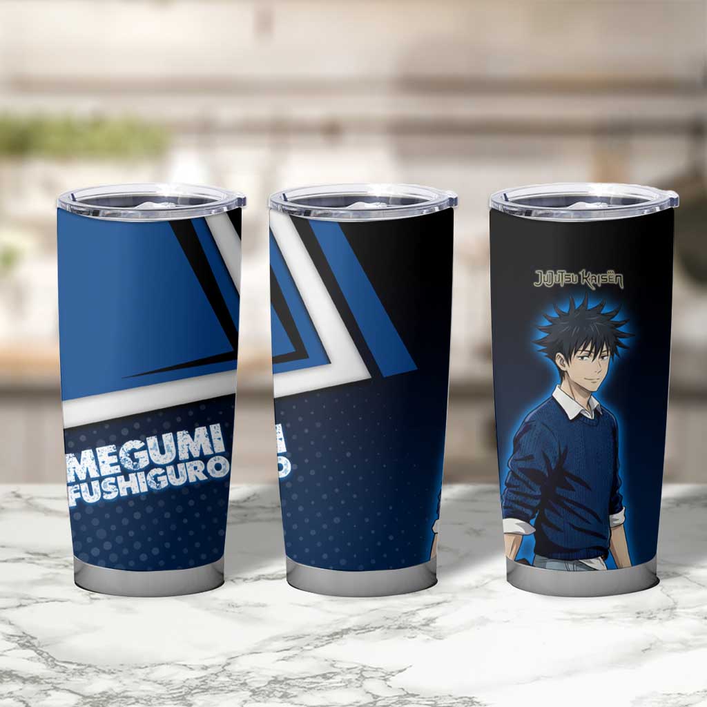 Megumi Fushiguro Tumbler Cup Anime Pop Art Style