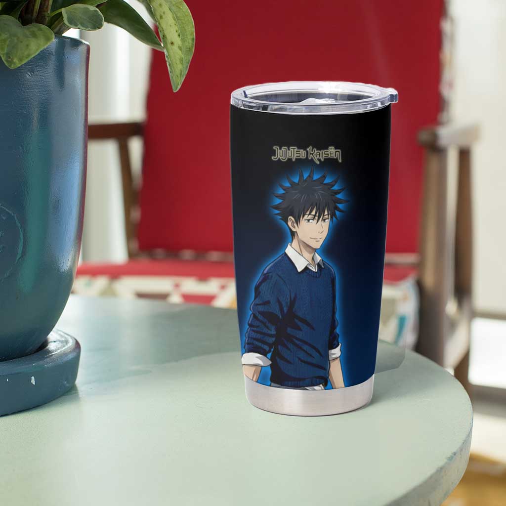 Megumi Fushiguro Tumbler Cup Anime Pop Art Style