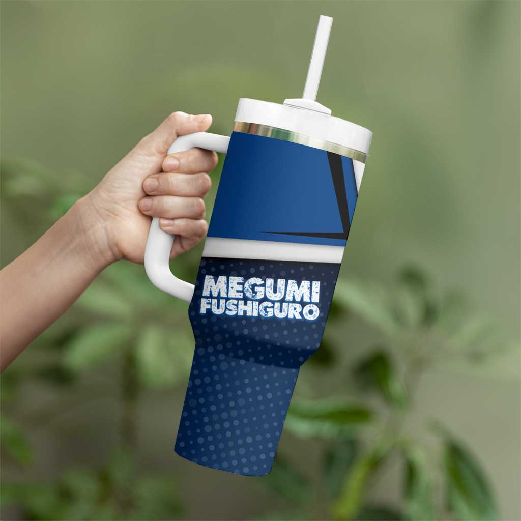 Megumi Fushiguro Tumbler With Handle Anime Pop Art Style