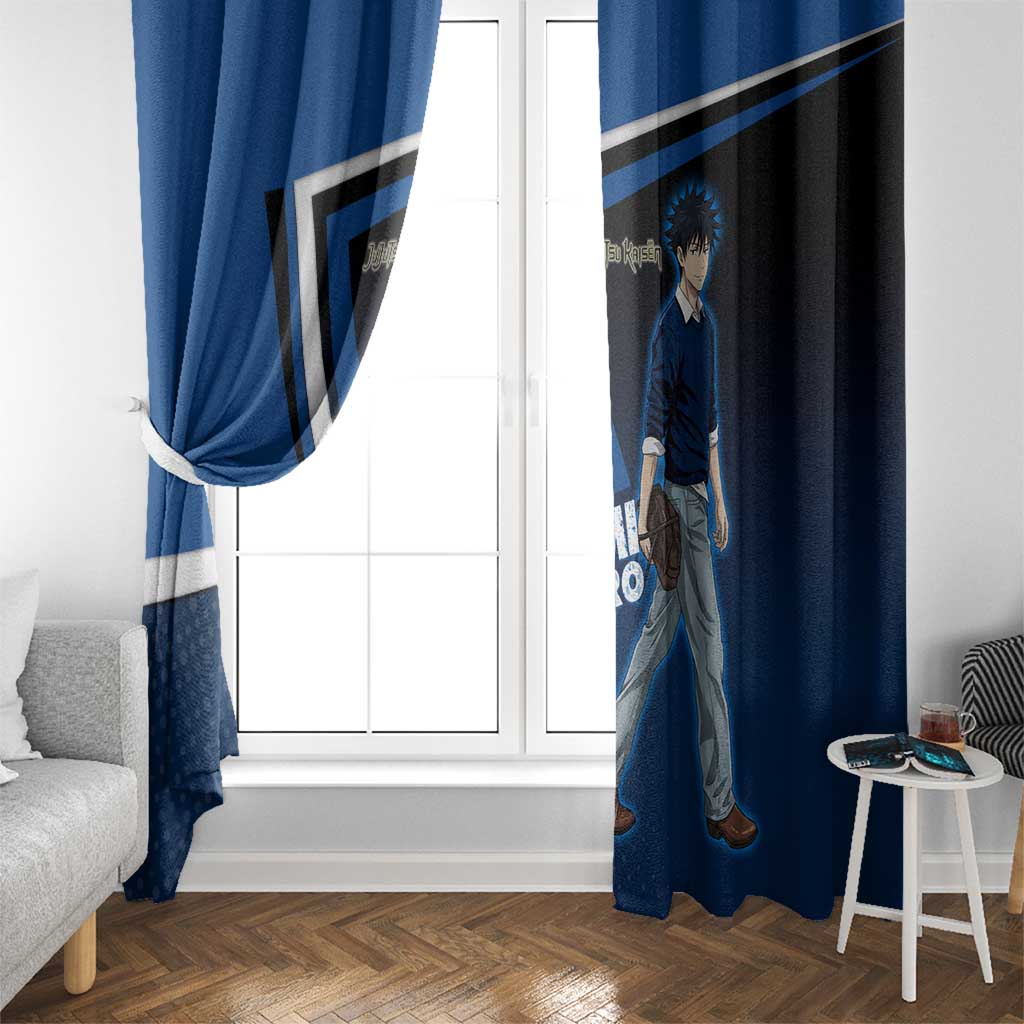 Megumi Fushiguro Window Curtain Anime Pop Art Style