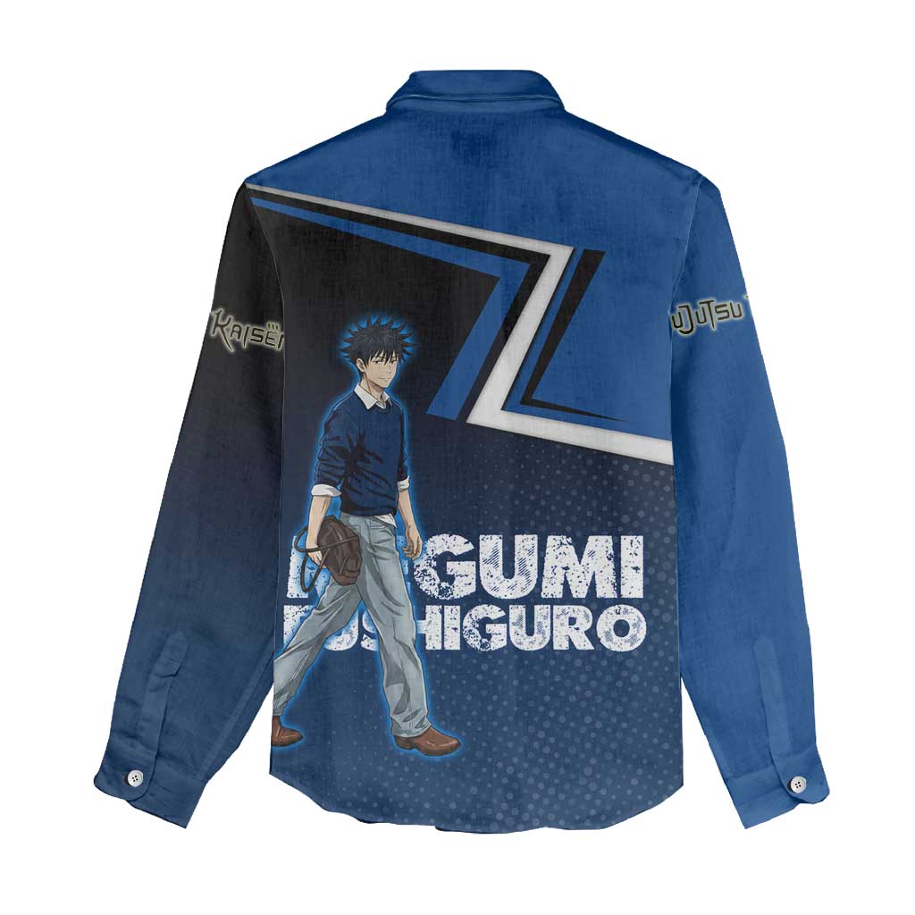 Megumi Fushiguro Women Casual Shirt Anime Pop Art Style