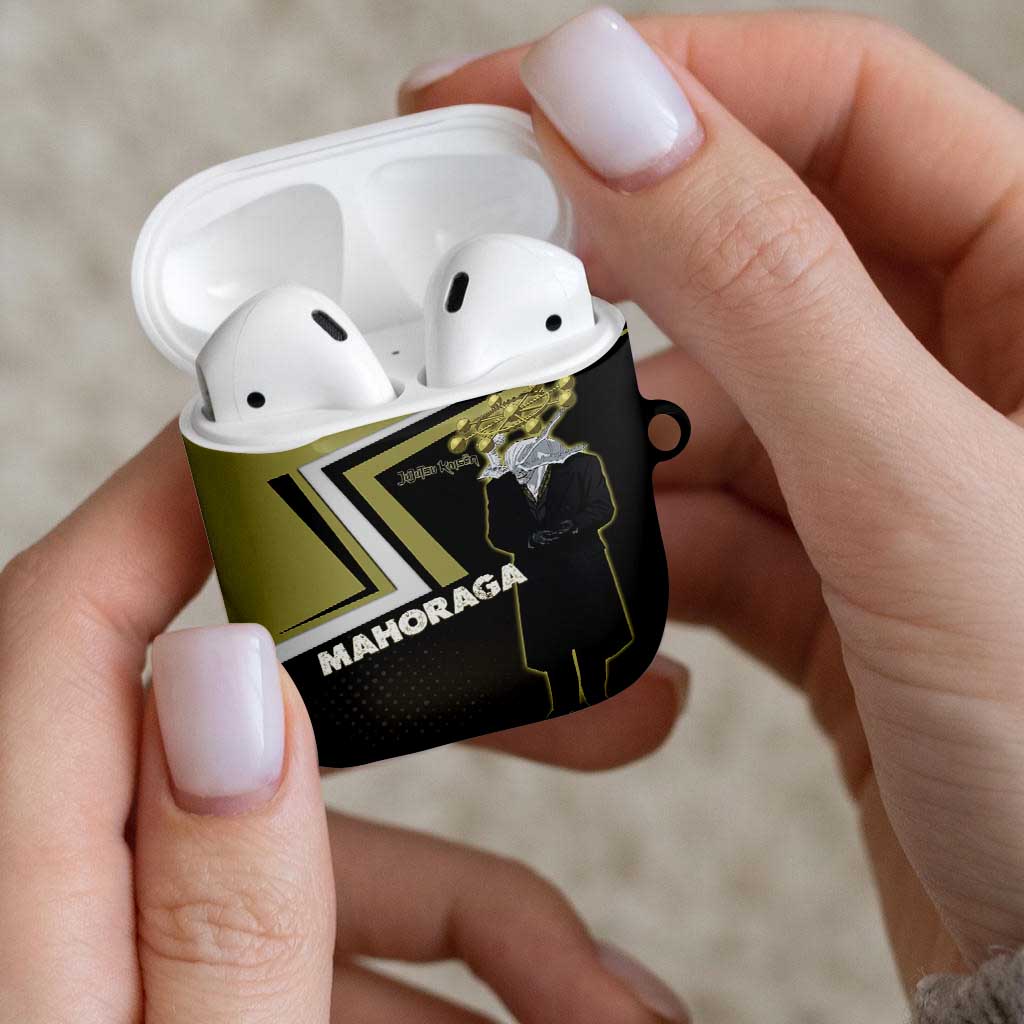 Mahoraga Jujutsu Kaisen AirPods Case Monochrome Urban Manga Style