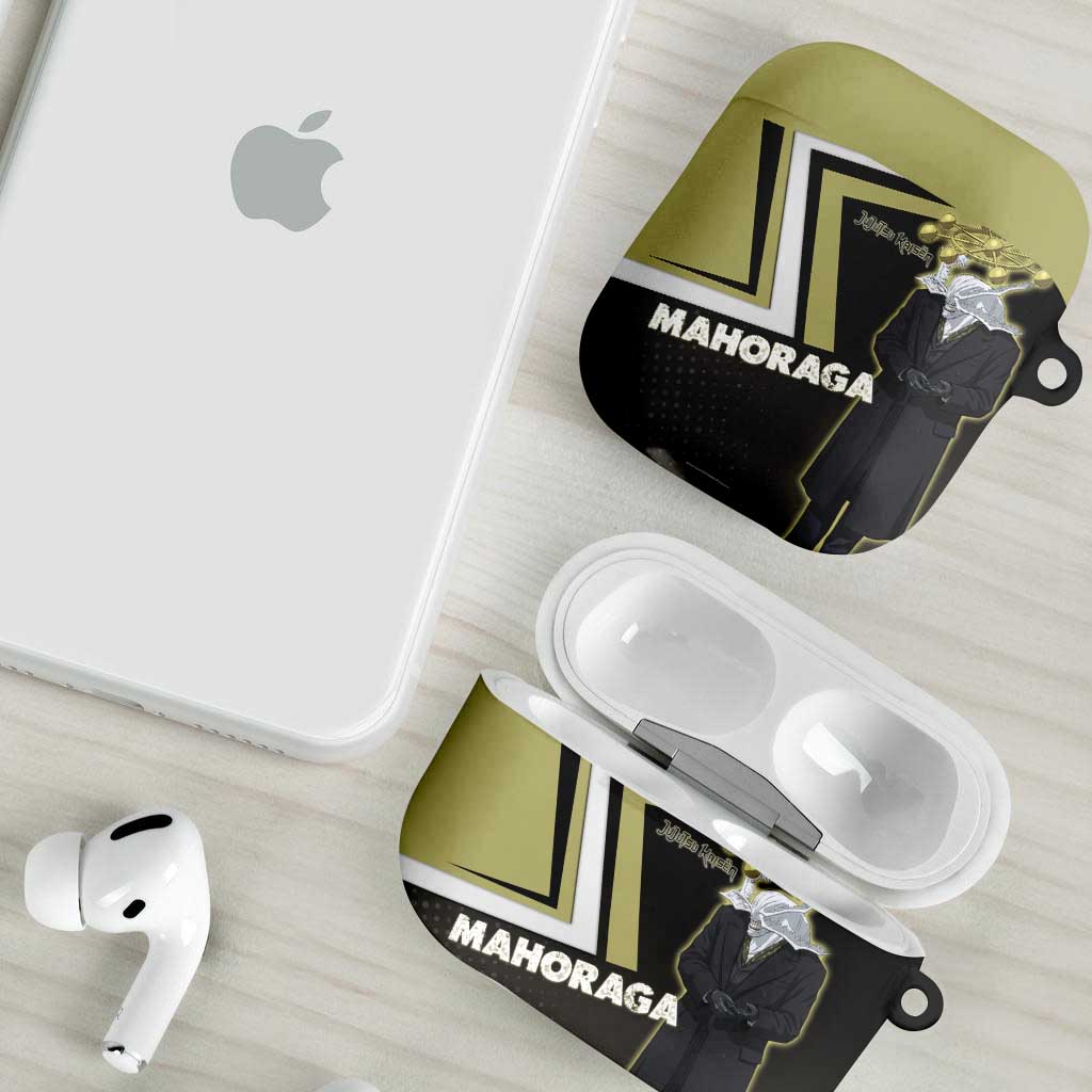Mahoraga Jujutsu Kaisen AirPods Case Monochrome Urban Manga Style