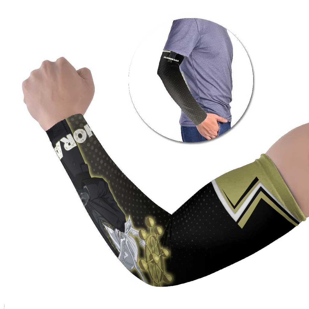 Mahoraga Jujutsu Kaisen Arm Sleeves Monochrome Urban Manga Style