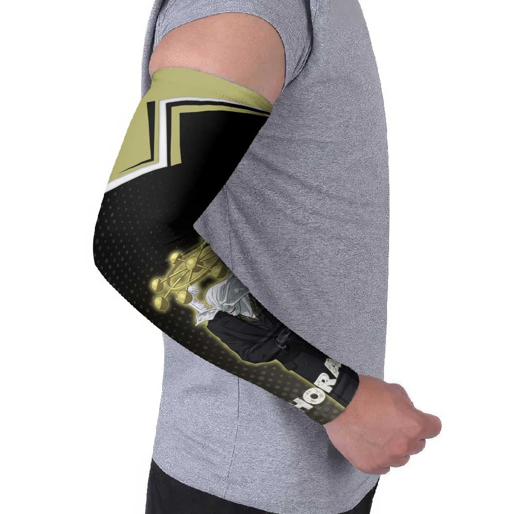 Mahoraga Jujutsu Kaisen Arm Sleeves Monochrome Urban Manga Style