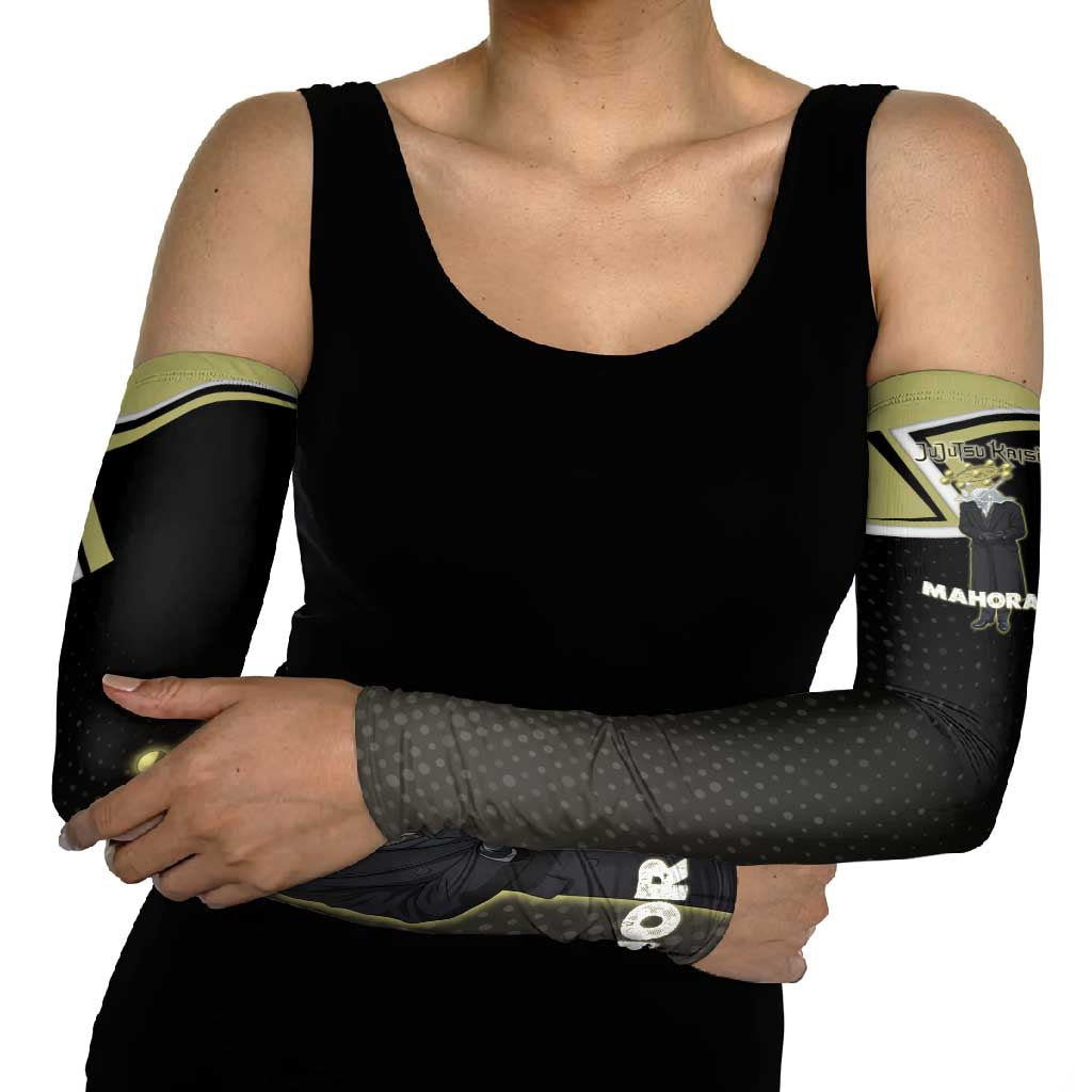 Mahoraga Jujutsu Kaisen Arm Sleeves Monochrome Urban Manga Style