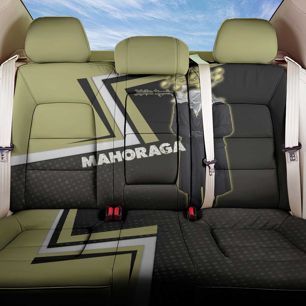 Mahoraga Jujutsu Kaisen Back Car Seat Cover Monochrome Urban Manga Style