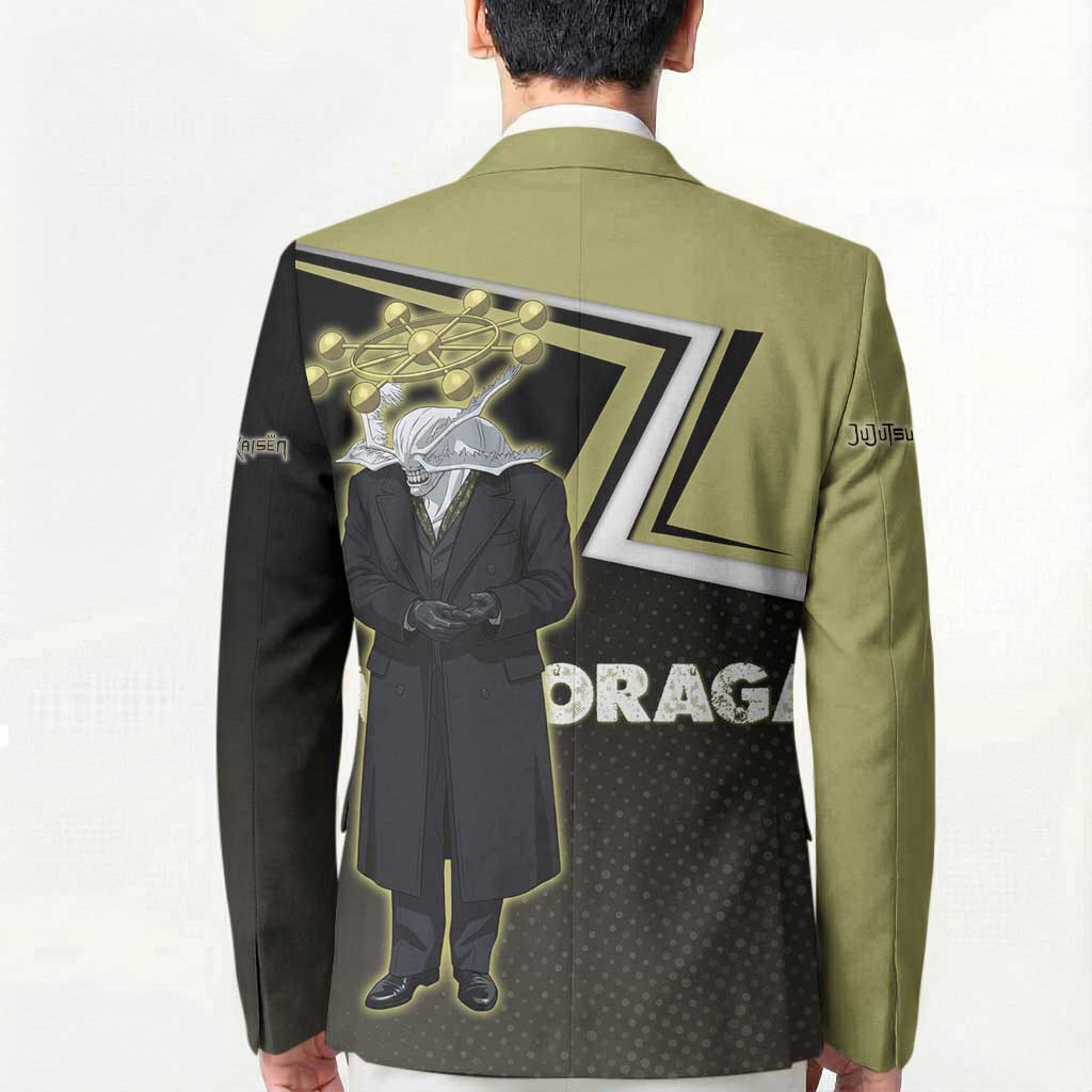 Mahoraga Jujutsu Kaisen Blazer Monochrome Urban Manga Style