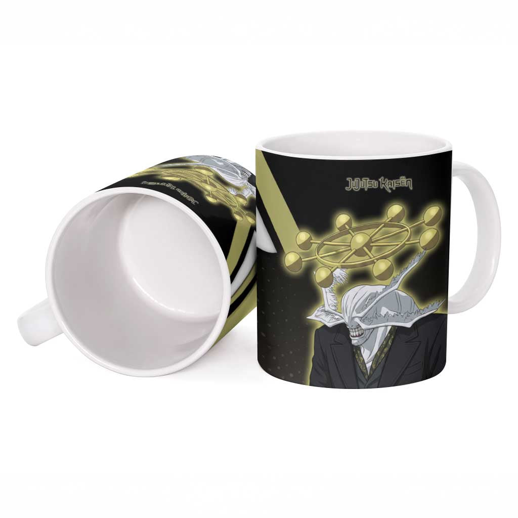 Mahoraga Jujutsu Kaisen Ceramic Mug Monochrome Urban Manga Style