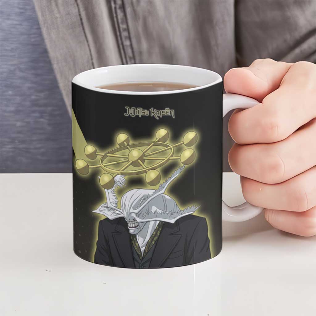 Mahoraga Jujutsu Kaisen Ceramic Mug Monochrome Urban Manga Style