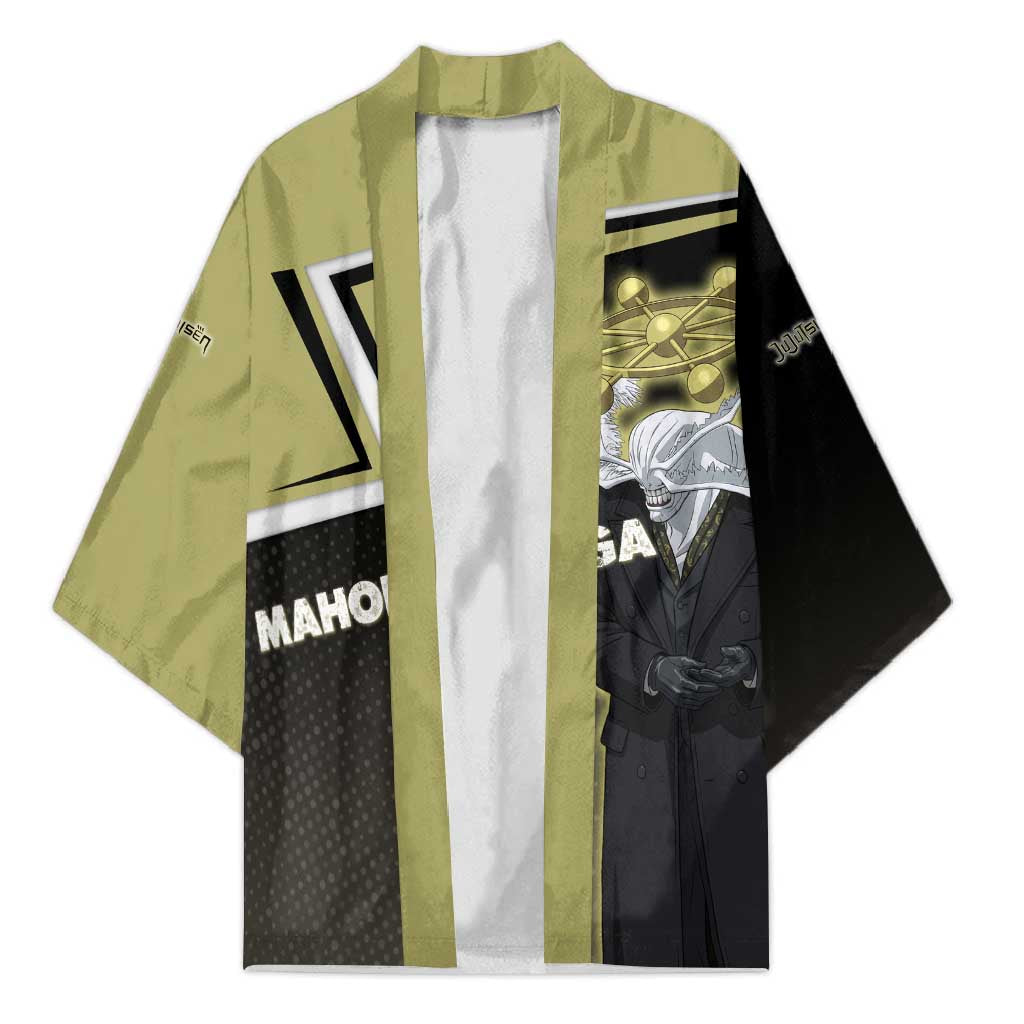 Mahoraga Jujutsu Kaisen Kimono Monochrome Urban Manga Style