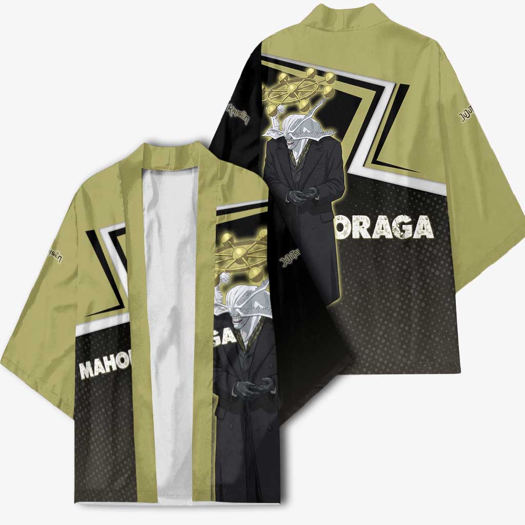 Mahoraga Jujutsu Kaisen Kimono Monochrome Urban Manga Style