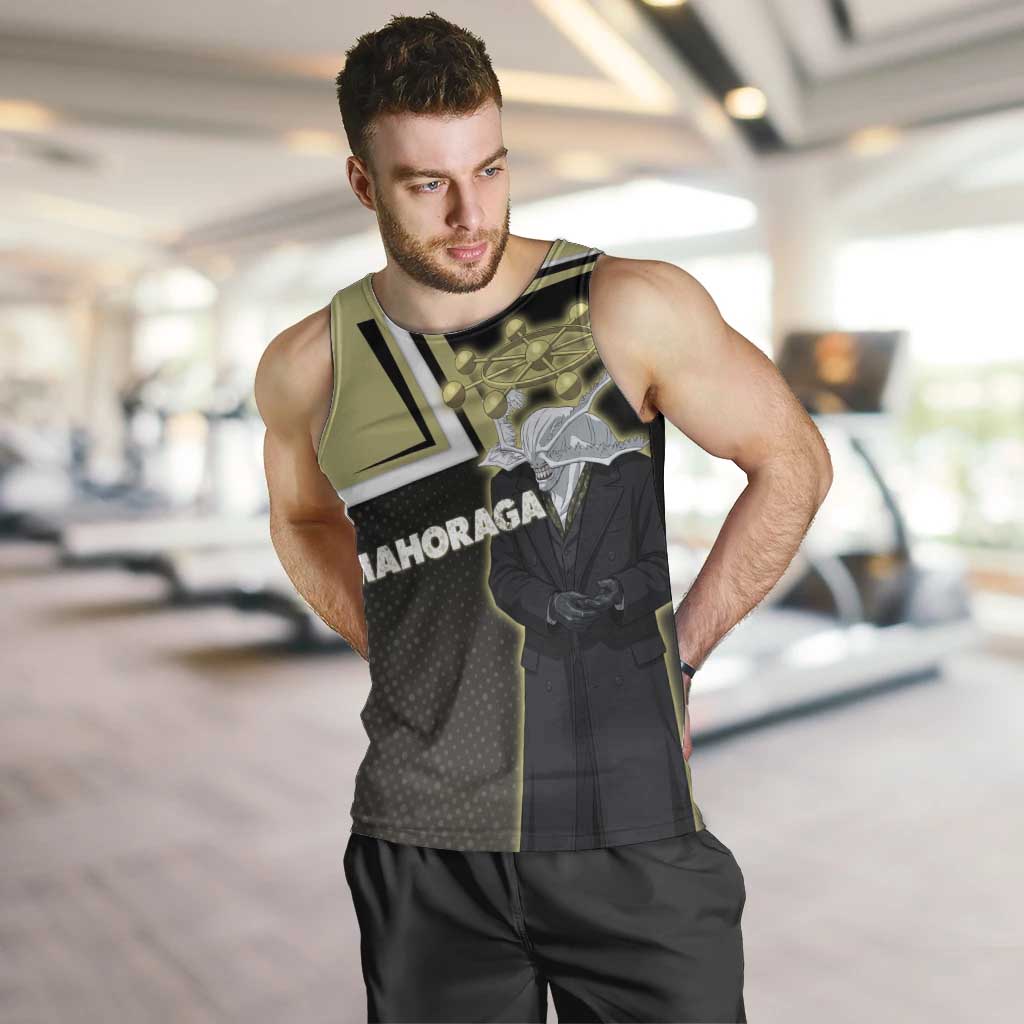 Mahoraga Jujutsu Kaisen Men Tank Top Monochrome Urban Manga Style