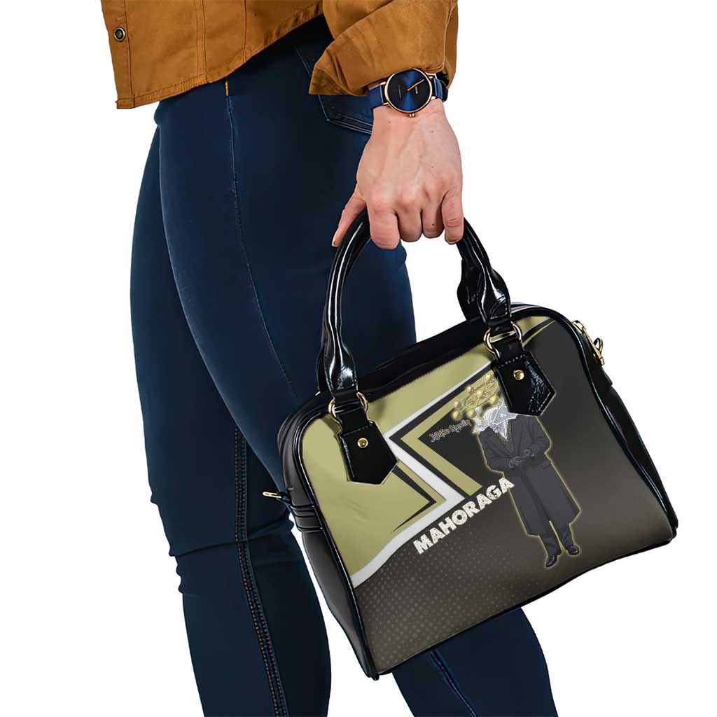Mahoraga Jujutsu Kaisen Shoulder Handbag Monochrome Urban Manga Style