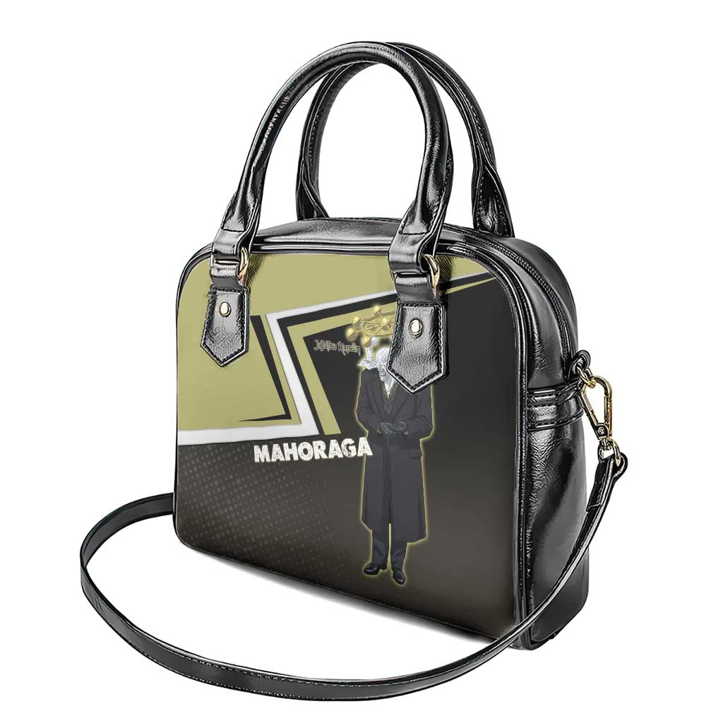Mahoraga Jujutsu Kaisen Shoulder Handbag Monochrome Urban Manga Style