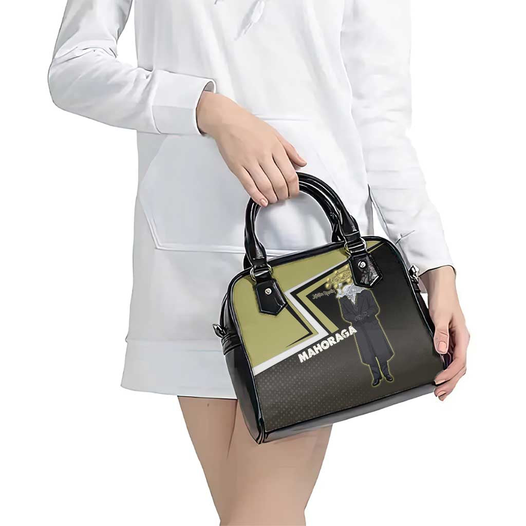 Mahoraga Jujutsu Kaisen Shoulder Handbag Monochrome Urban Manga Style