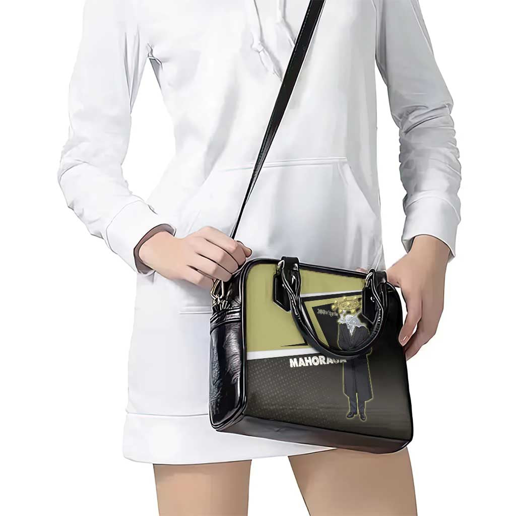 Mahoraga Jujutsu Kaisen Shoulder Handbag Monochrome Urban Manga Style