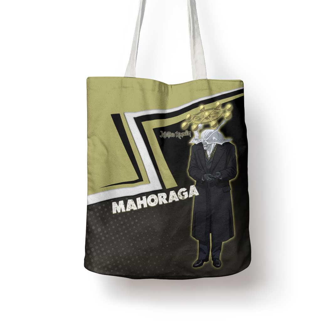 Mahoraga Jujutsu Kaisen Tote Bag Monochrome Urban Manga Style