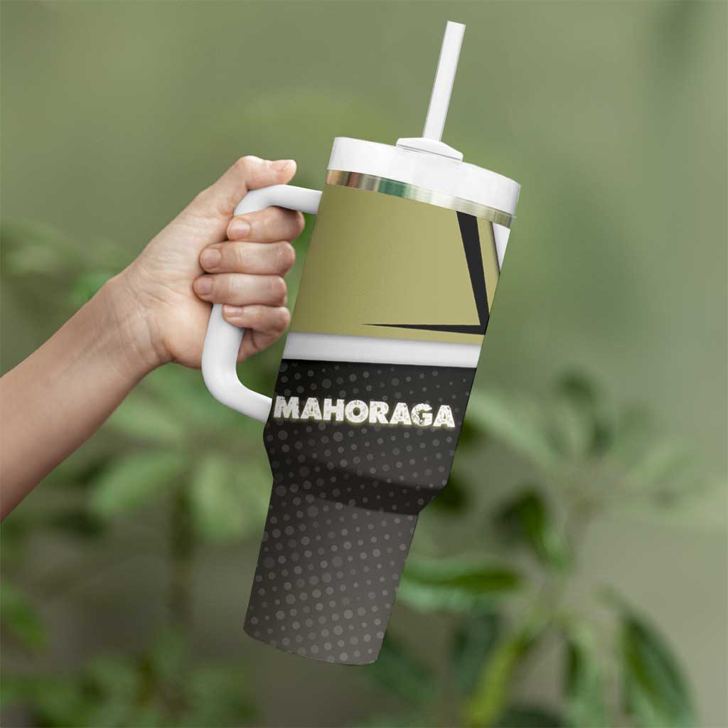 Mahoraga Jujutsu Kaisen Tumbler With Handle Monochrome Urban Manga Style