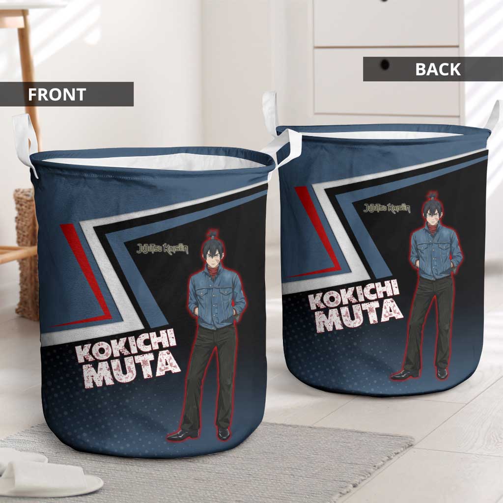 Kokichi Muta Laundry Basket Bold Anime Graphic Style