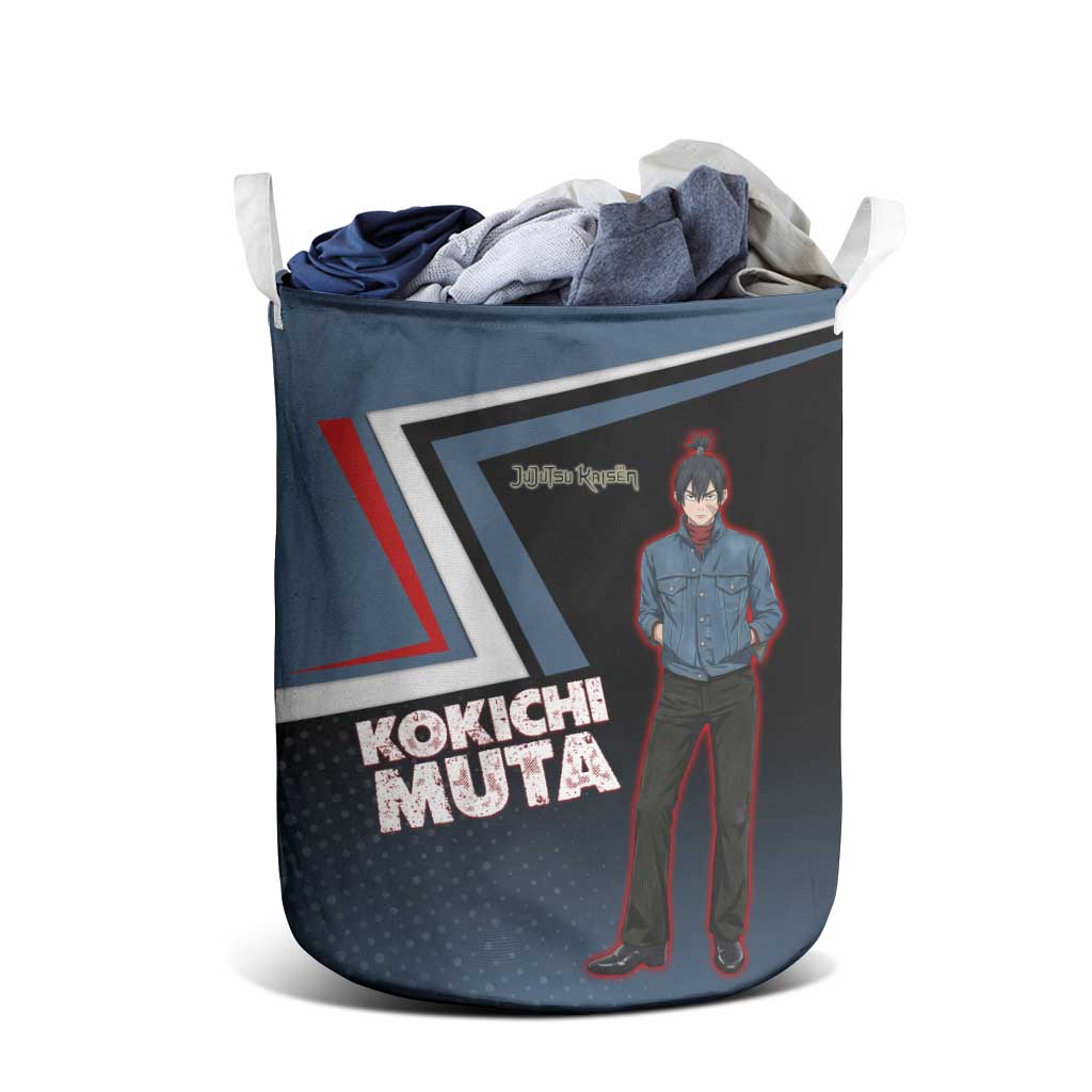 Kokichi Muta Laundry Basket Bold Anime Graphic Style