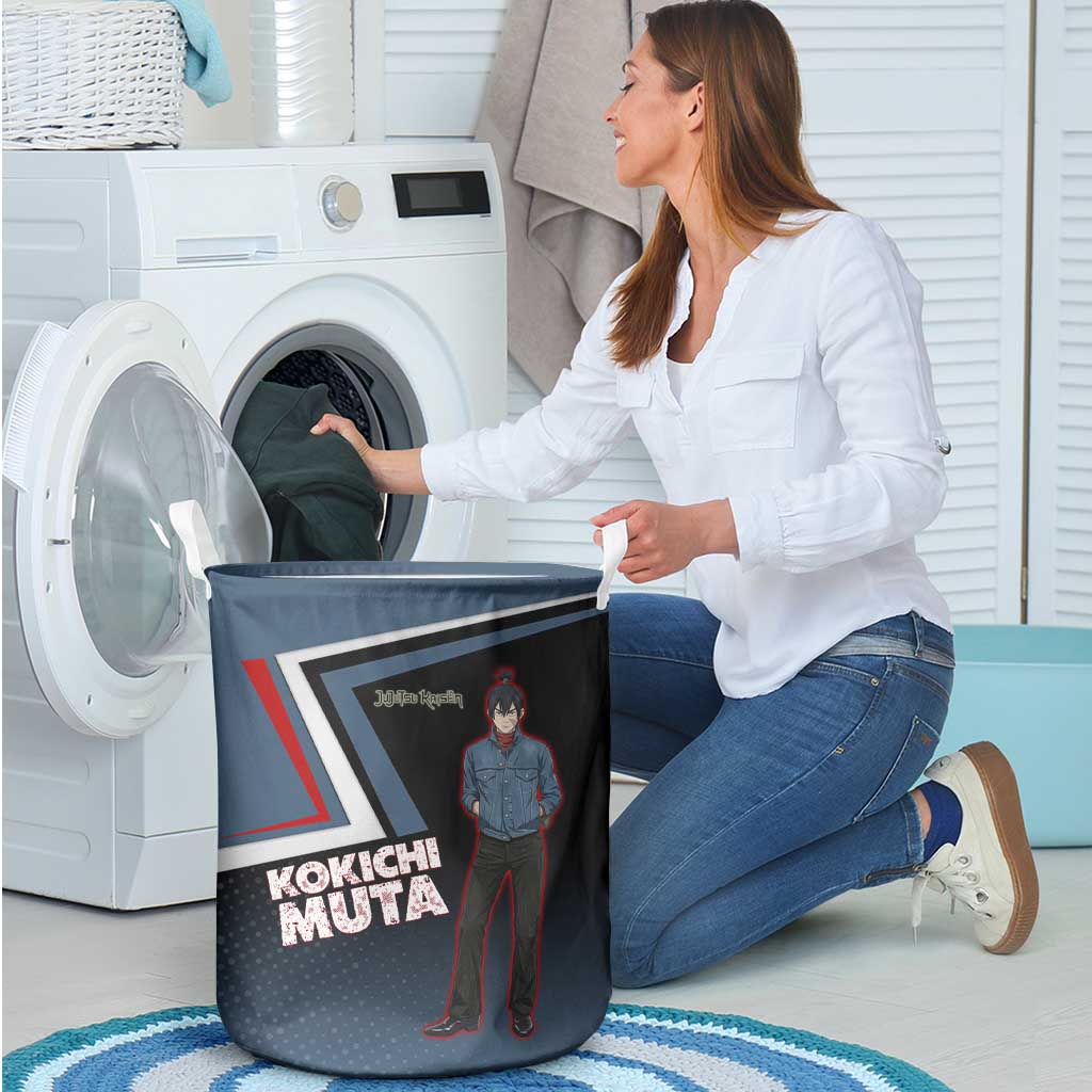 Kokichi Muta Laundry Basket Bold Anime Graphic Style