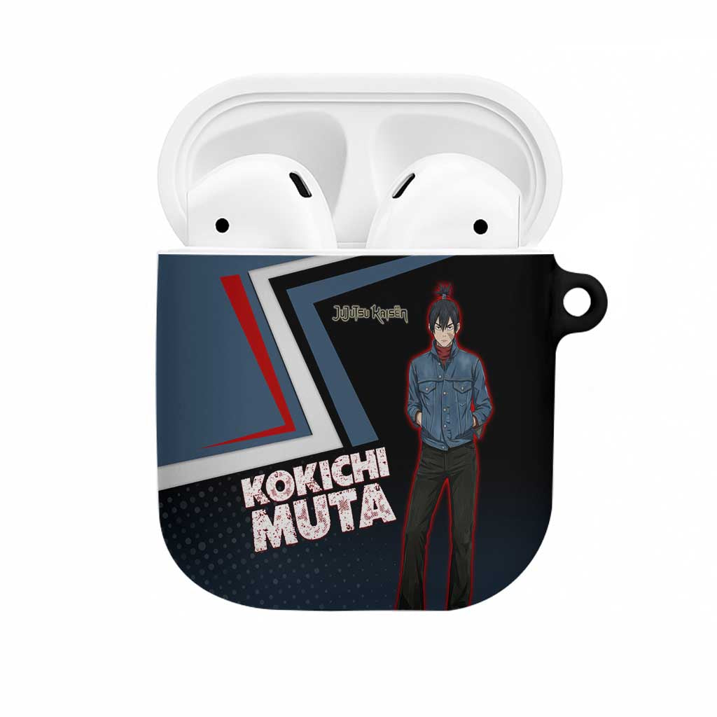 Kokichi Muta AirPods Case Bold Anime Graphic Style