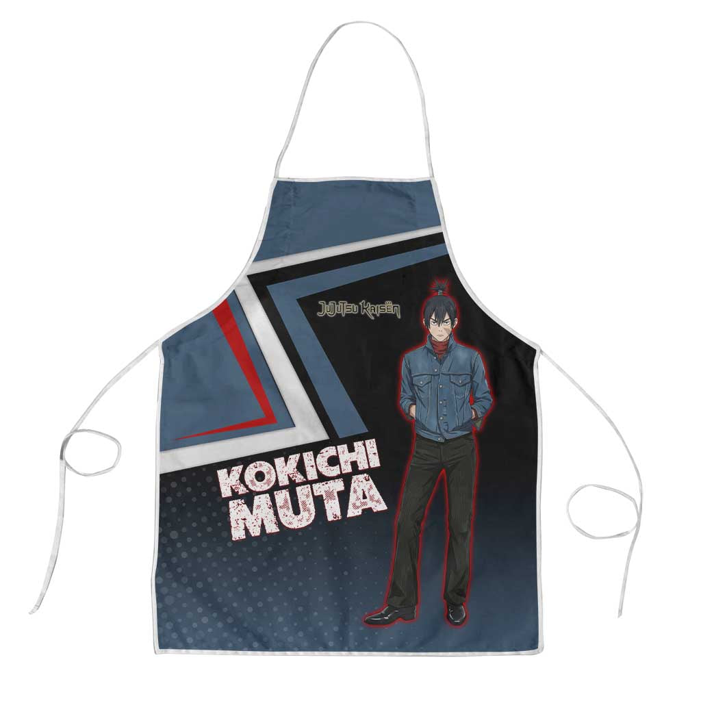 Kokichi Muta Apron Bold Anime Graphic Style