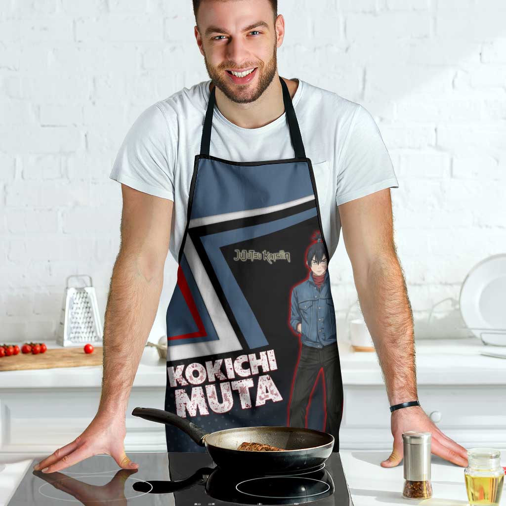 Kokichi Muta Apron Bold Anime Graphic Style