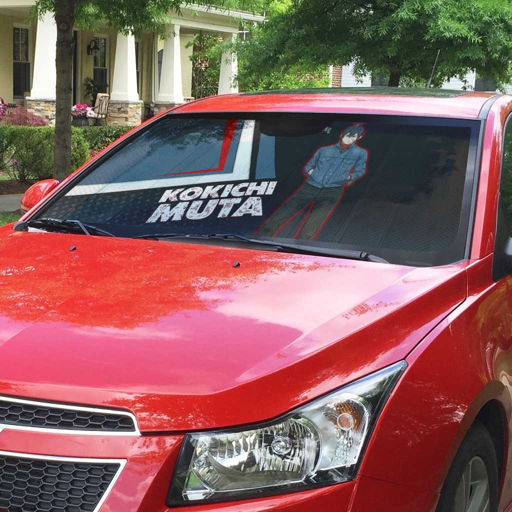 Kokichi Muta Auto Sun Shade Bold Anime Graphic Style