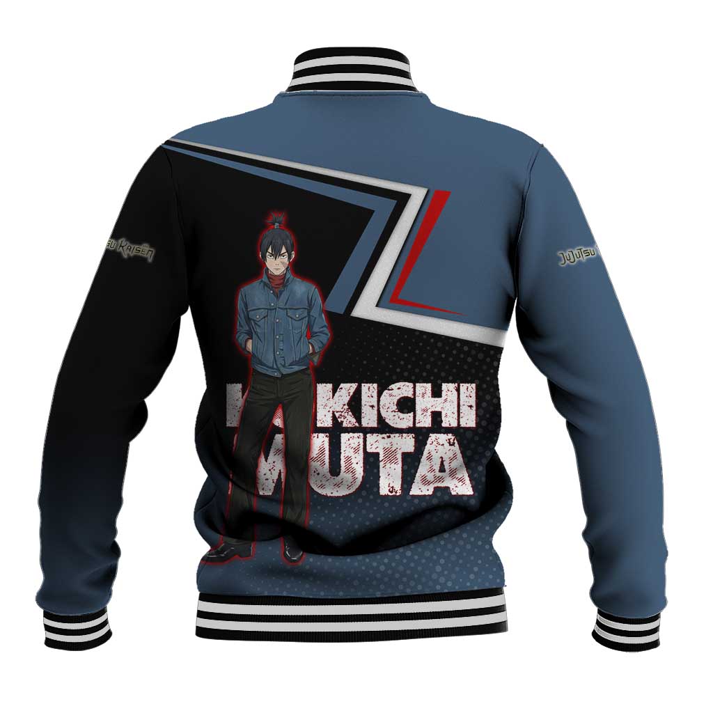 Kokichi Muta Baseball Jacket Bold Anime Graphic Style