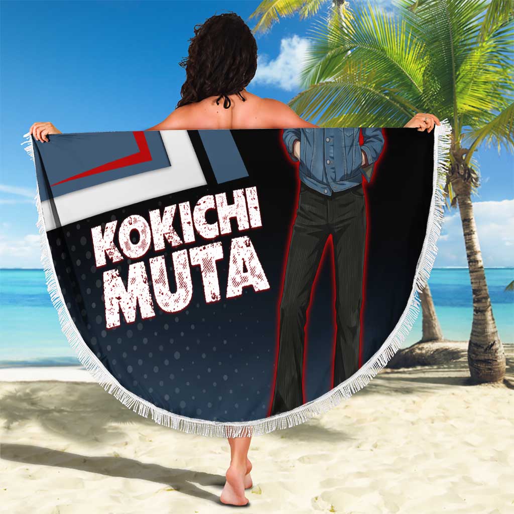 Kokichi Muta Beach Blanket Bold Anime Graphic Style