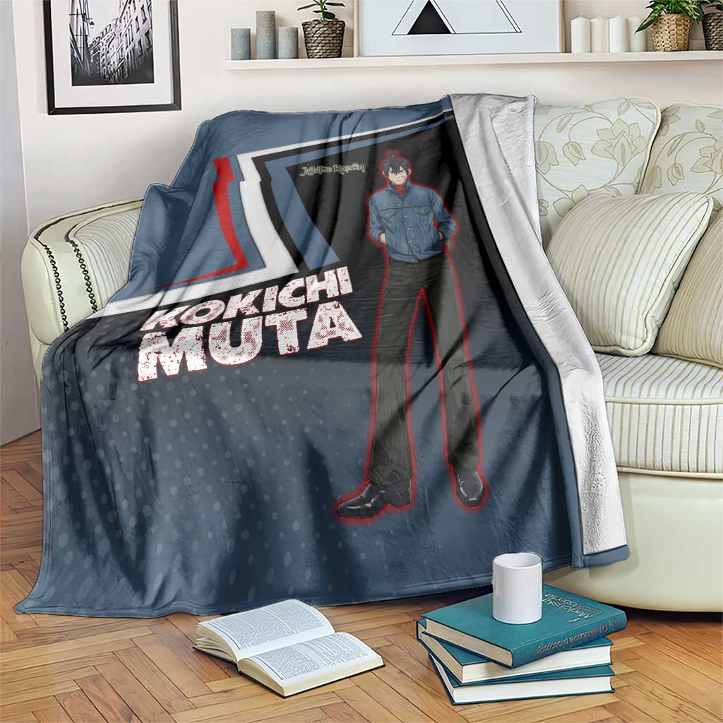 Kokichi Muta Blanket Bold Anime Graphic Style