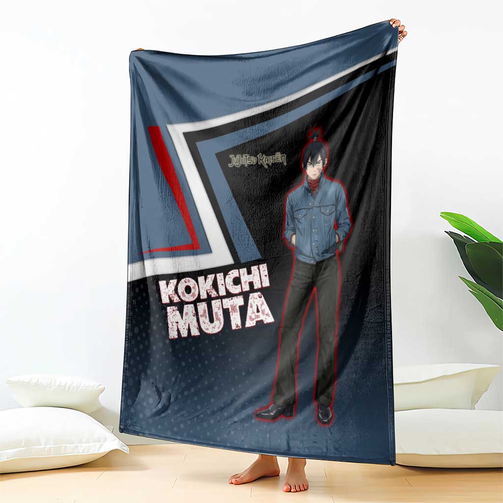 Kokichi Muta Blanket Bold Anime Graphic Style