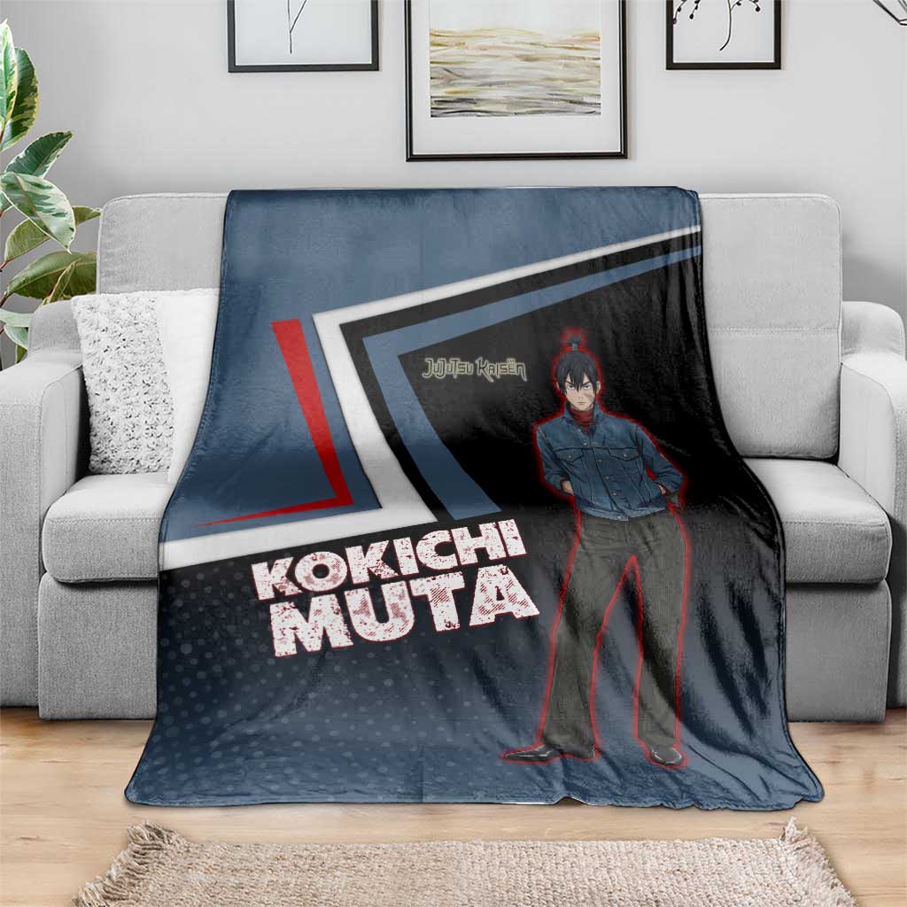 Kokichi Muta Blanket Bold Anime Graphic Style