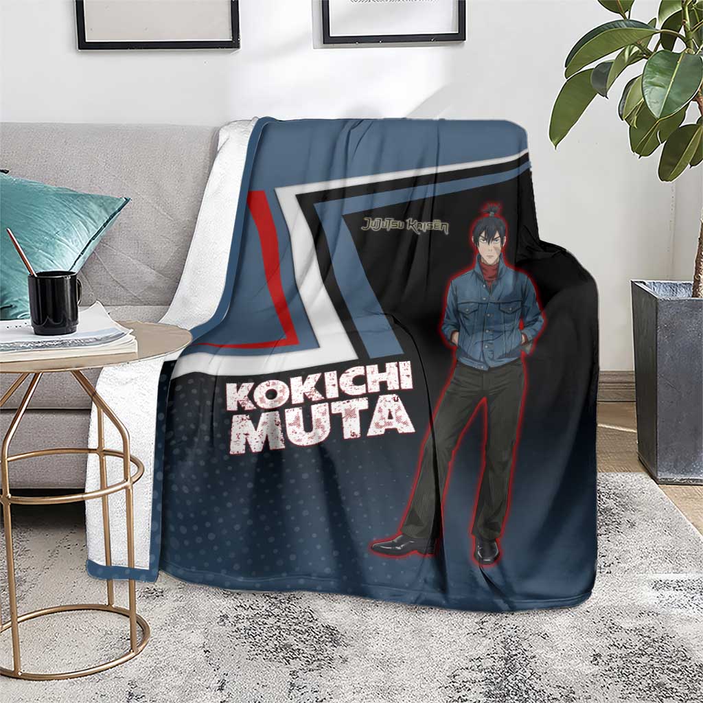 Kokichi Muta Blanket Bold Anime Graphic Style